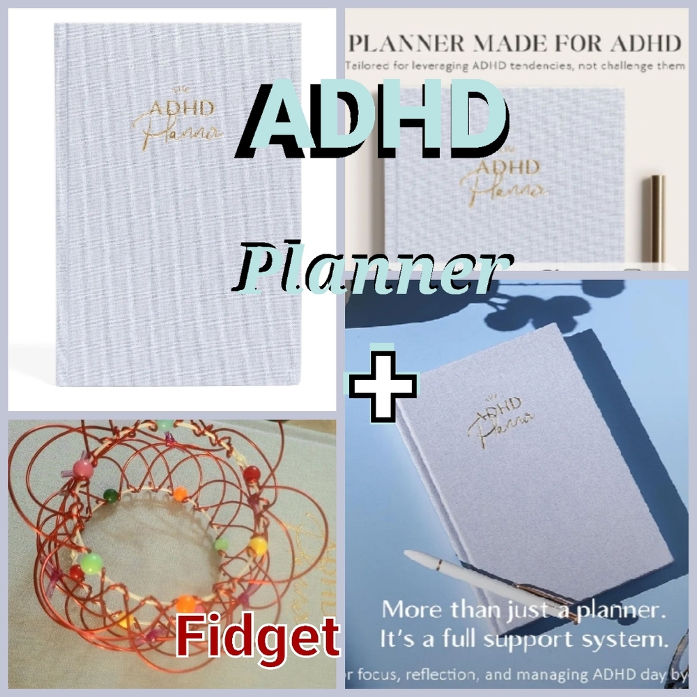 ADHD Planner + Relaxing Fidget